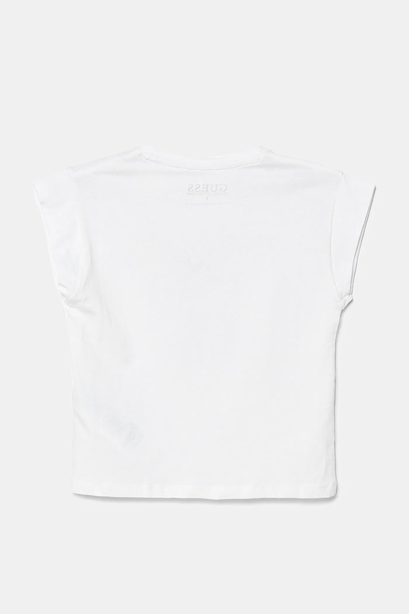 Guess t-shirt dziecięcy J5GI01.K6YW4.PPYA biały SS25