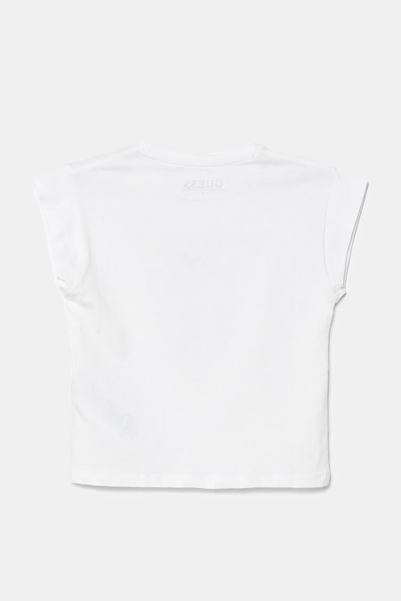 Guess t-shirt dziecięcy J5GI01.K6YW4.PPYA biały SS25