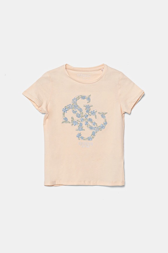 Guess tricou copii imprimeu bej J5GI02.K6YW4.PPYA