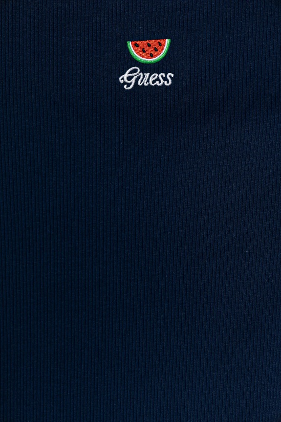 Dziewczynka Guess top dziecięcy J5GI07.KCU20.PPYA granatowy