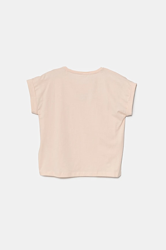 Guess tricou copii J5GI09.K6YW4.PPYA roz SS25