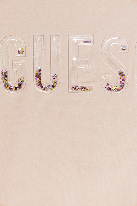 Fete Guess tricou copii J5GI09.K6YW4.PPYA roz