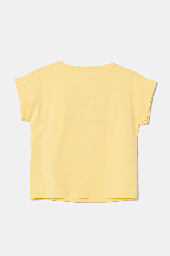 Guess tricou copii J5GI09.K6YW4.PPYA galben SS25