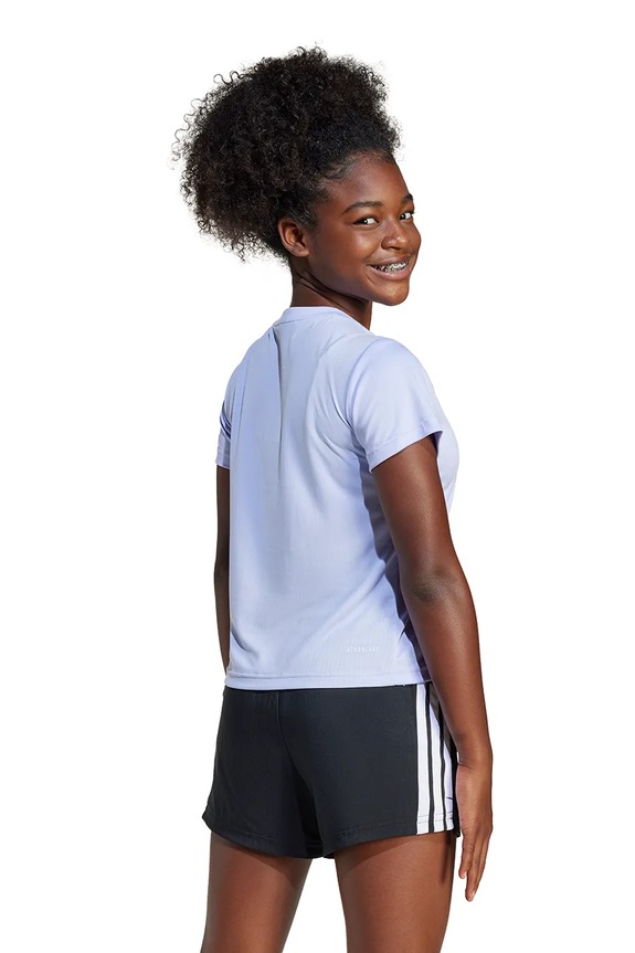 adidas t-shirt dziecięcy JJ1068 niebieski
