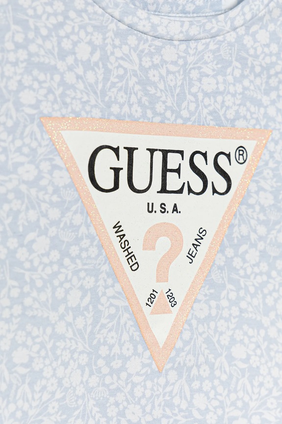 Fete Guess tricou copii K5GI06.K6YW4.PPYA albastru