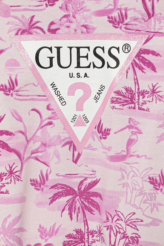 Fete Guess tricou copii K5GI06.K6YW4.PPYA roz