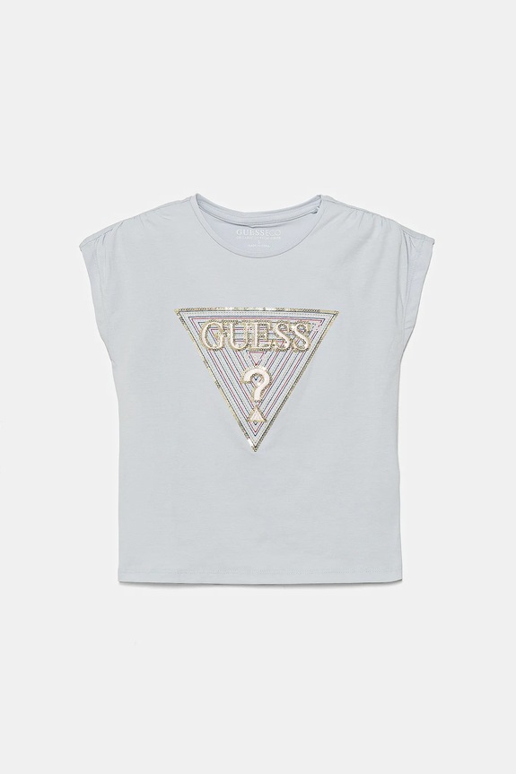 Guess tricou copii imprimeu albastru K5GI12.K6YW4.PPYA