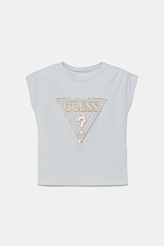 Guess tricou copii imprimeu albastru K5GI12.K6YW4.PPYA