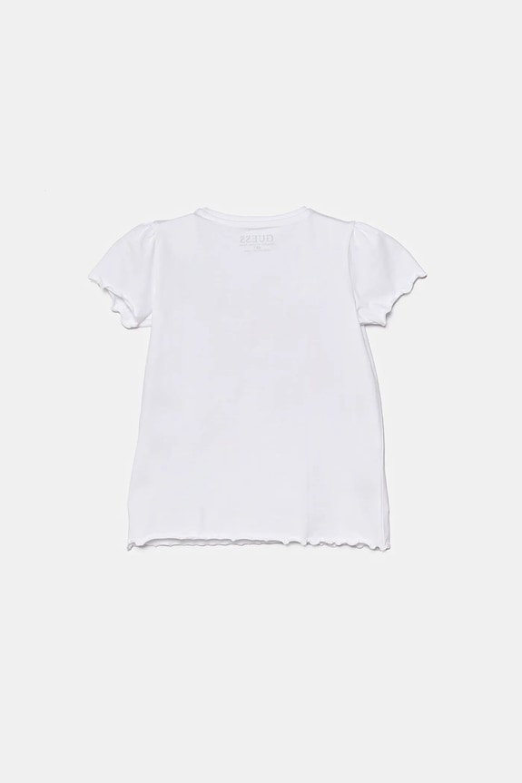 Guess tricou copii K5GI15.K6YW4.PPYA alb SS25