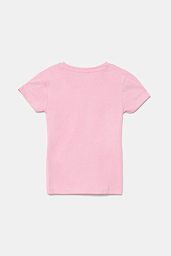 Guess tricou copii K5GI17.K6YW4.PPYA roz SS25
