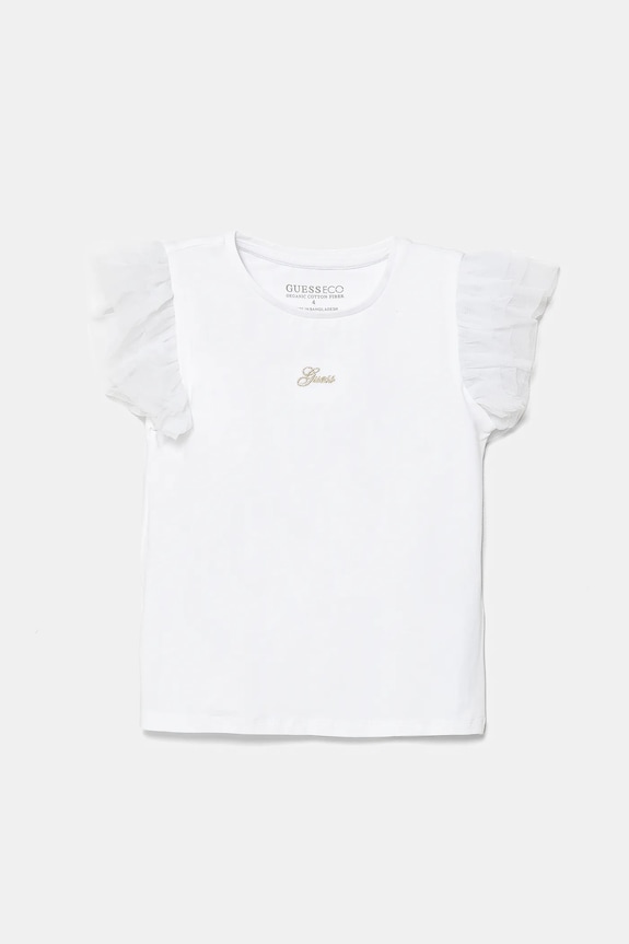 Guess t-shirt dziecięcy bawełna biały K5GI18.K6YW4.PPYA