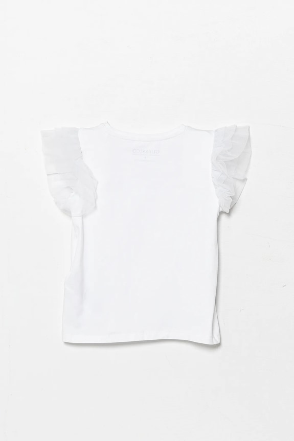 Guess t-shirt dziecięcy K5GI18.K6YW4.PPYA biały SS25