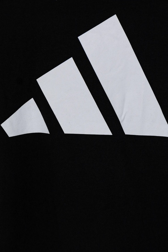 Dievča Detské bavlnené tričko adidas JC9624 čierna