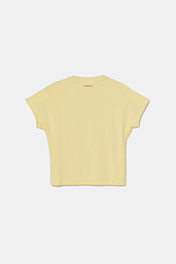 adidas t-shirt dziecięcy JC7447 żółty SS25