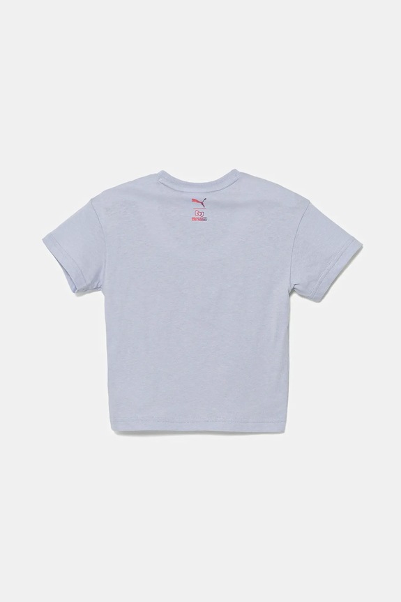Puma t-shirt in cotone per bambini HELLO KITTY & FRIENDS Relaxed Graphic Tee 630062 blu SS25