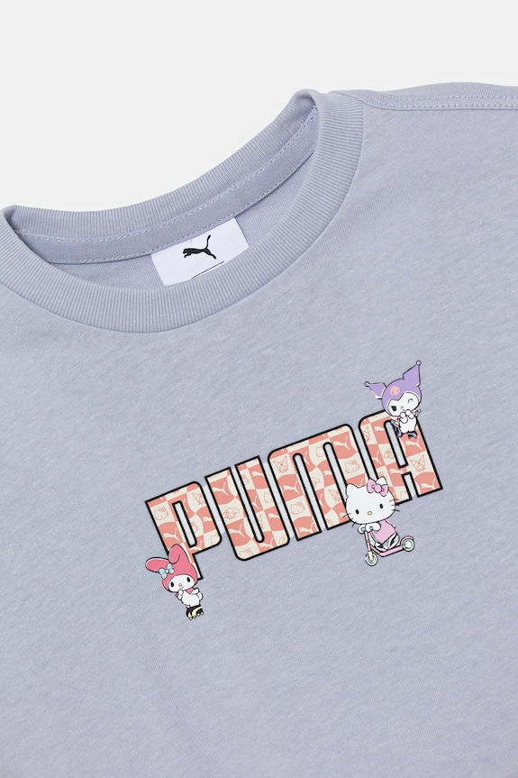 BIMBA Puma t-shirt in cotone per bambini HELLO KITTY & FRIENDS Relaxed Graphic Tee 630062 blu