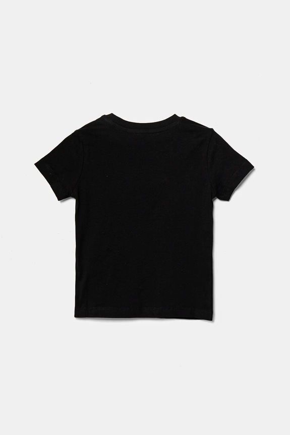 Diesel t-shirt bawełniany dziecięcy TCUORE T-SHIRT J02233 czarny SS25