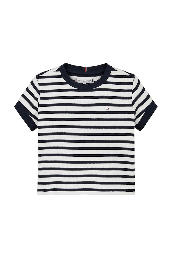 Tommy Hilfiger gyerek póló KG0KG08534.PPYA sötétkék SS25