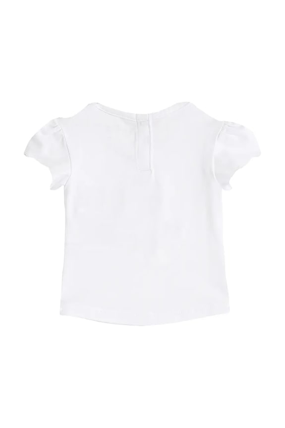 Majica kratkih rukava za bebe Tommy Hilfiger KN0KN02025.PPYA bijela SS25
