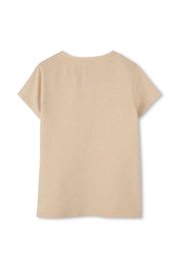 Παιδικό μπλουζάκι Michael Kors R30314.86.108 μπεζ SS25
