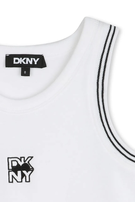 Dziewczynka Dkny top dziecięcy D62263.114.150 biały