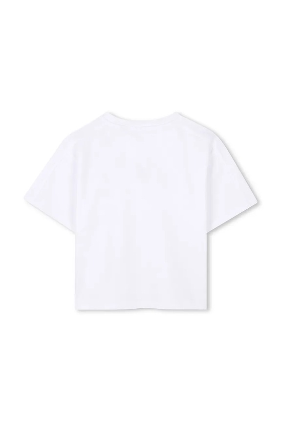 Dievča Detské bavlnené tričko Dkny D62316.114.150 biela