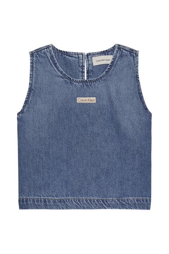 Calvin Klein Jeans top bambino/a IG0IG02949.PPYA blu SS25