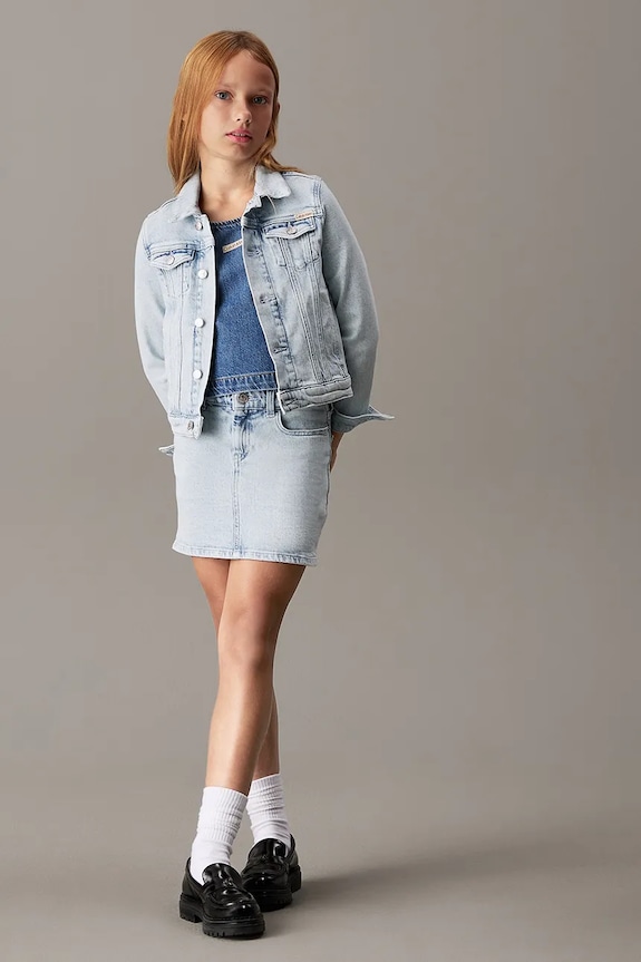 Calvin Klein Jeans top bambino/a IG0IG02949.PPYA blu