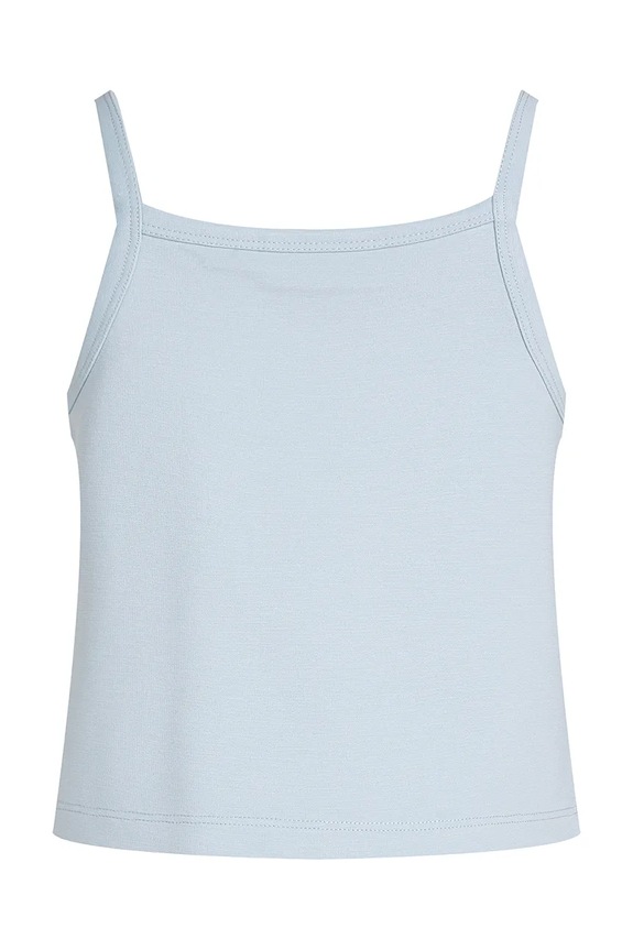 Dziewczynka Calvin Klein Jeans top bawełniany dziecięcy IG0IG02868.PPYA niebieski