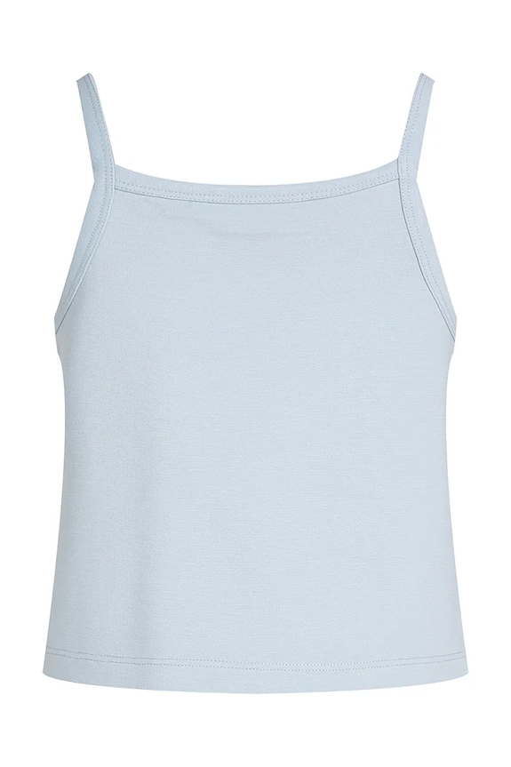 Dziewczynka Calvin Klein Jeans top bawełniany dziecięcy IG0IG02868.PPYA niebieski