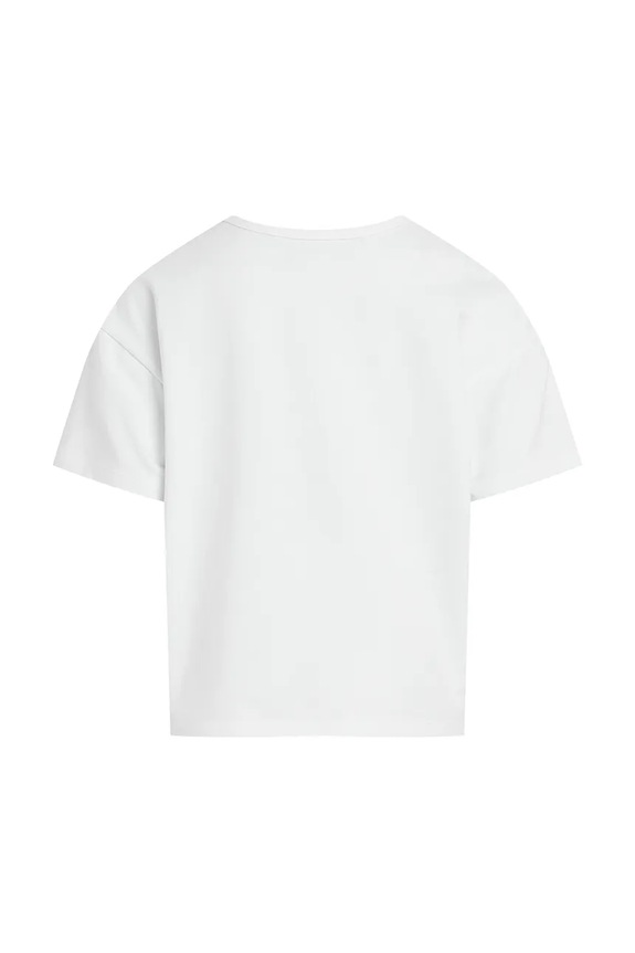 Dziewczynka Calvin Klein Jeans t-shirt dziecięcy IG0IG02863.128.176.PPYA biały