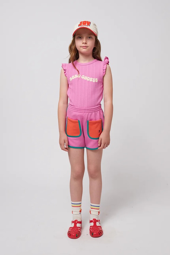 Otroški top Bobo Choses Wavy roza 125AC024