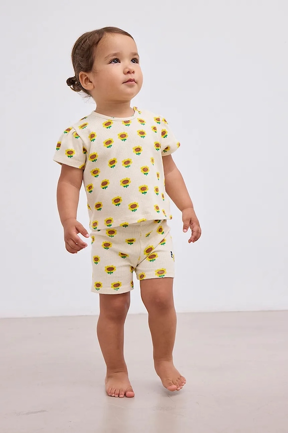 Dječja majica kratkih rukava Bobo Choses Sunflower 125AB109