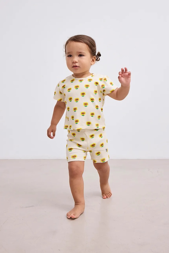 Dječja majica kratkih rukava Bobo Choses Sunflower 125AB109