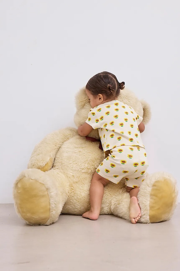 Dječja majica kratkih rukava Bobo Choses Sunflower 125AB109