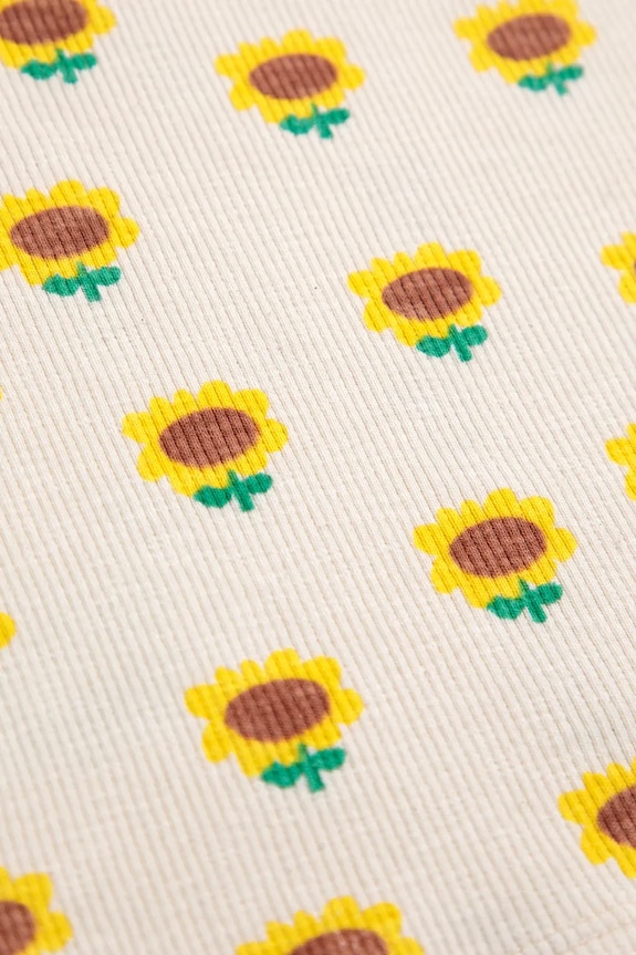 Dječja majica kratkih rukava Bobo Choses Sunflower 125AB109 bež