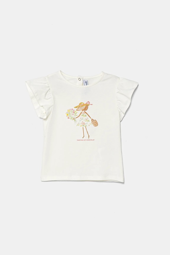 Μπλουζάκι μωρού Tartine et Chocolat CA10011.80.94 μπεζ SS25