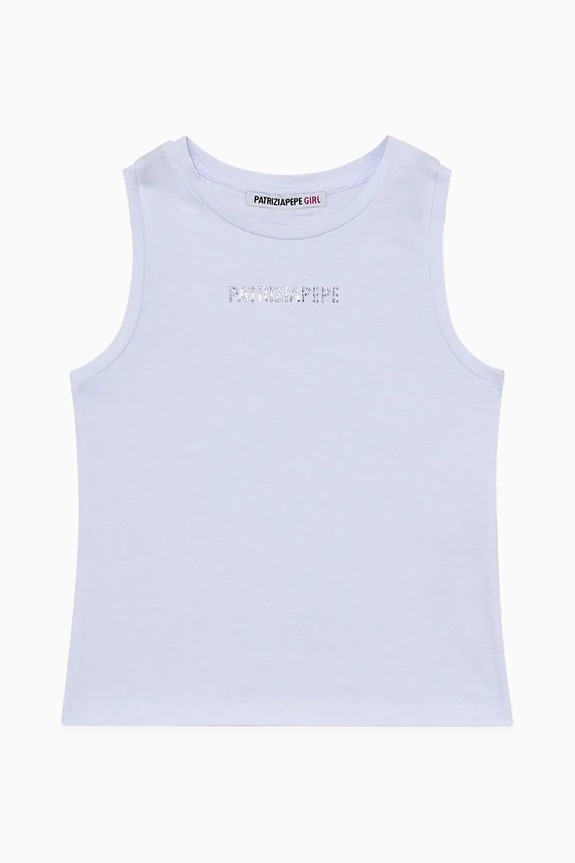 Patrizia Pepe top dziecięcy FF50 pozostałe biały 7M0813
