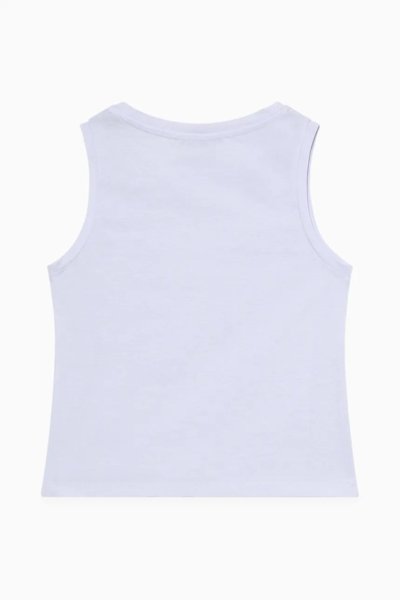 Patrizia Pepe top dziecięcy FF50 7M0813 biały SS25