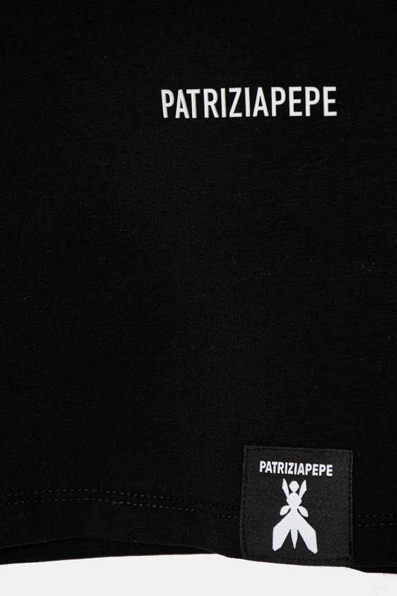 Lány Patrizia Pepe gyerek póló K103 7M0908 fekete