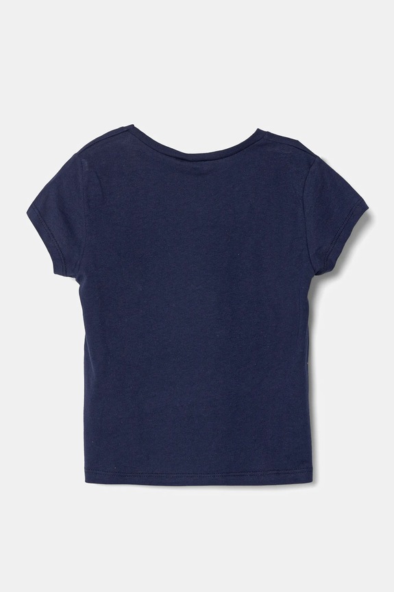 United Colors of Benetton tricou de bumbac pentru copii 3I1XG10J2.P.Seasonal bleumarin SS25