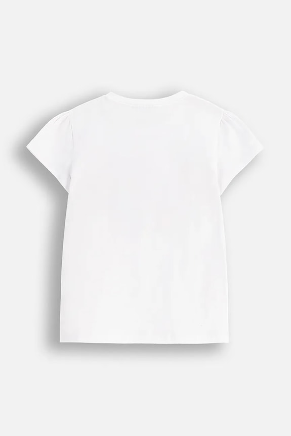 Coccodrillo tricou copii WC5143201MGN alb SS25