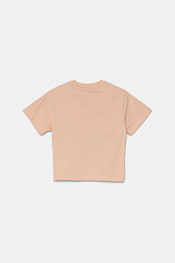 Pinko t-shirt dziecięcy KFTS007.C.JE010 pomarańczowy SS25