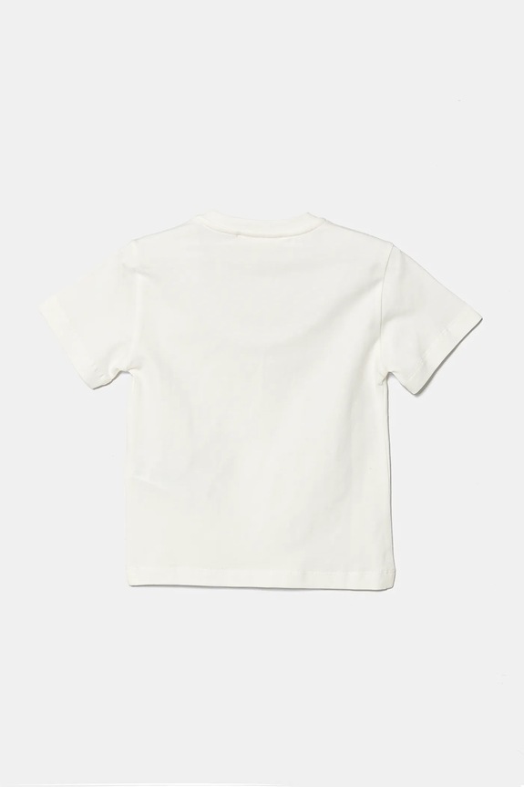 Elisabetta Franchi maglietta per bambini EFTS231.0.JE006.98.128 bianco SS25
