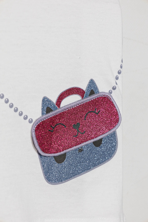 BIMBA United Colors of Benetton t-shirt in cotone per bambini 3096G10J8.P.Seasonal bianco