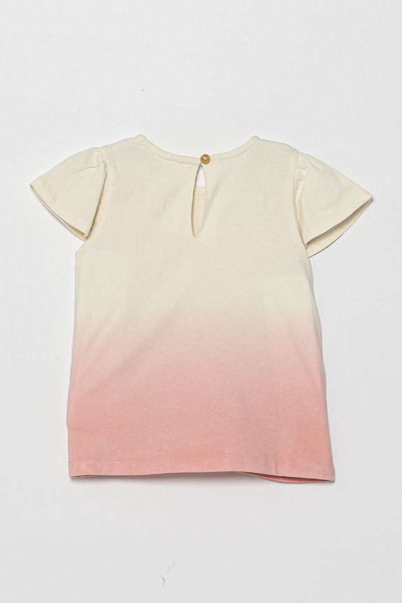 United Colors of Benetton baba pamut póló 3BL0A1066.W.Seasonal rózsaszín SS25