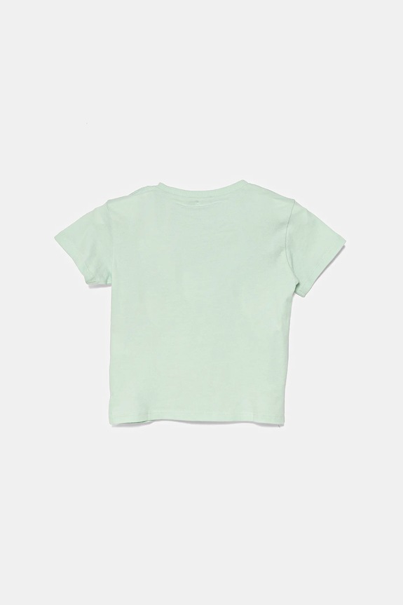 Παιδικό βαμβακερό μπλουζάκι United Colors of Benetton 3I1XG10I4.P.Seasonal τιρκουάζ SS25