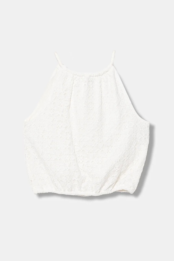 Παιδικό top United Colors of Benetton 5WYWCH00C.G.Seasonal λευκό SS25