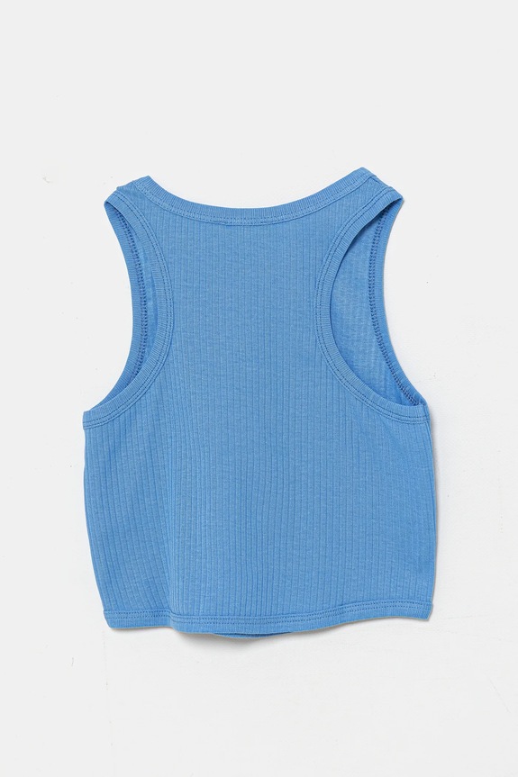 DÍVKA Dětský bavlněný top United Colors of Benetton 31H3CH01F.G.Season.PPYA modrá