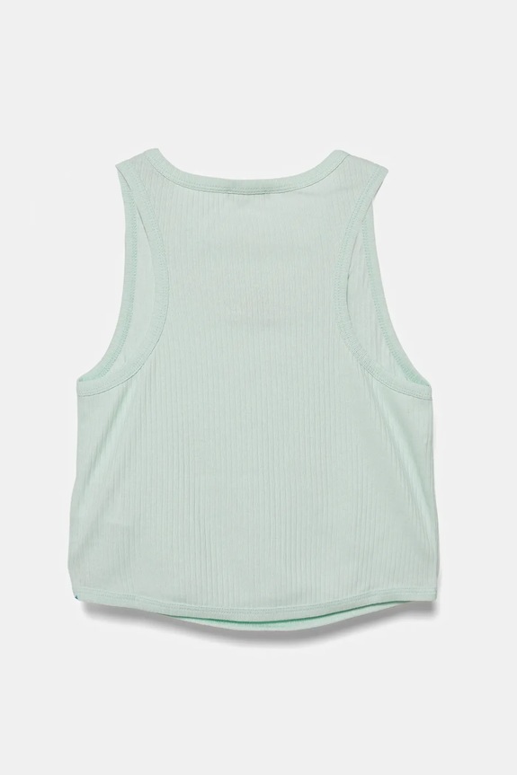 Dětský bavlněný top United Colors of Benetton 31H3CH01F.G.Season.PPYA tyrkysová SS25